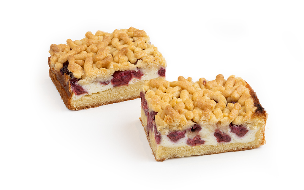 Kirsch-Quarkschnitte