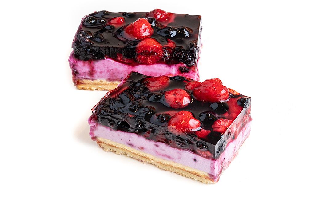 Beeren-Skyr-Schnitte