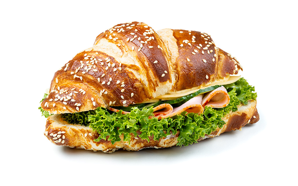 Brezenhörnchen Sandwich