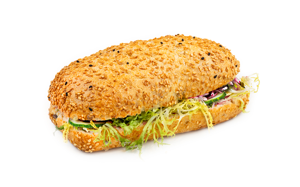 Dinkel-Hummus Kruste