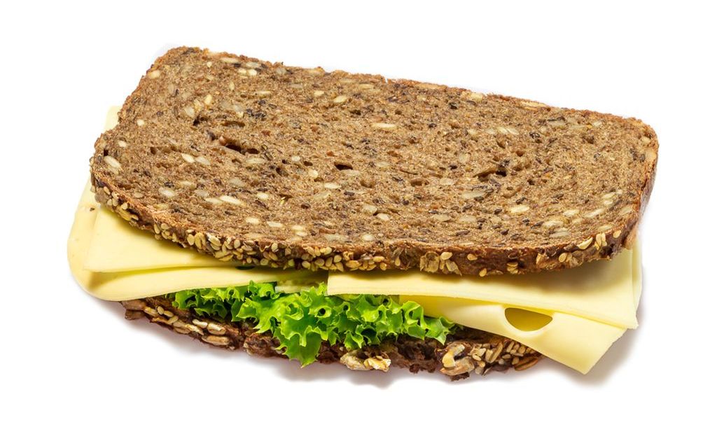Dreikäsehoch Pausenbrot - belegtes Brot